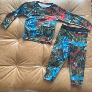 Burton kids base layer set 3T